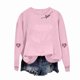 thumbnail image 5 of Xuyuer Valentines Day Shirts Women Love Heart T-Shirts Casual Long Sleeve Valentines Day Graphic Tees Tops, 5 of 6
