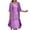 Glisme Purple487, variant on Casual Dresses For Women Embroidery Round Neck Elegant Dress Half Sleeve Chiffon Shawl Cardigan Two Piece Set Green Sundress Formal Dresses
