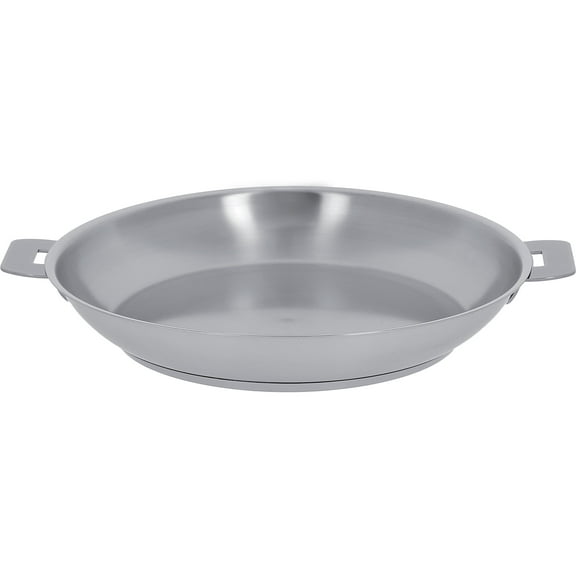 Cristel Strate L Stainless Steel Frying Pan with Removable Handles, 11 Inch