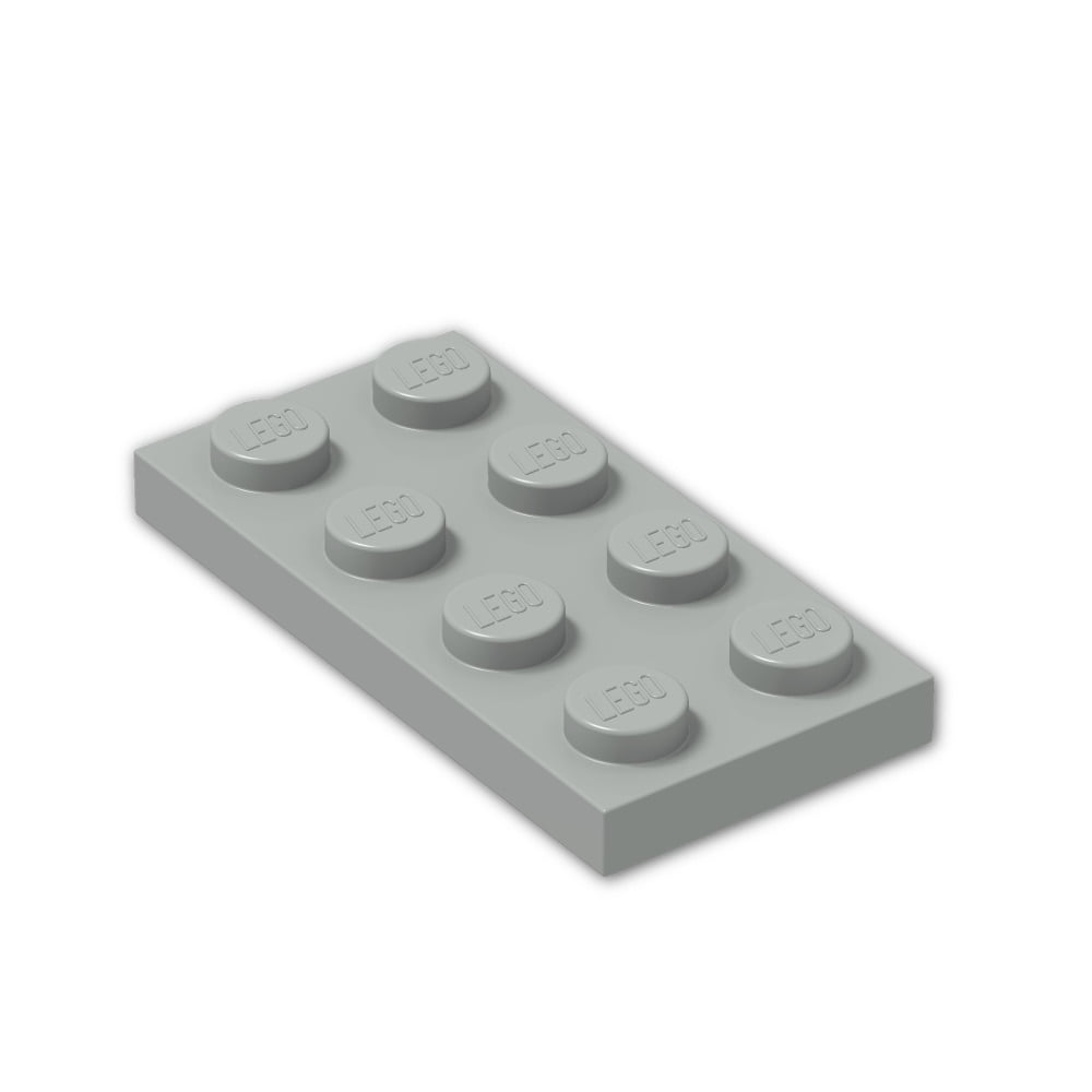 LEGO LOT OF 100 NEW WHITE 2 X 6 DOT PLATES BUILDING BLOCKS PARTS