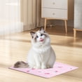 thumbnail image 4 of asddcavvf Summer Gel Pad for Dogs and Cats Reusable Pet Ice Mat Soft Comfortable Breathable Kennel Mat Indoor Use, 4 of 5