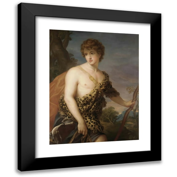 James Northcote 12x14 Black Modern Framed Museum Art Print Titled - Adonis
