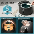 thumbnail image 2 of Kit de depilación digital Lifestance L2 Wax Wer Warmer, 2 of 7