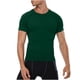 thumbnail image 2 of pstuiky camisetas camisas para hombre, Camisa deportiva de color liso con mangas raglán cortas y cuello redondo para hombre camisas casuales para hombre l, 2 of 4