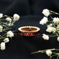 thumbnail image 6 of Rosec Jewels Natural Garnet Baguette Eternity Band for Women - Wedding Anniversary Ring - AAA Quality - Ready to Gift, 18K Yellow Gold, US 5.50, 6 of 9