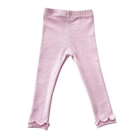 

Baywell Toddler Baby Girls Leggings Full Length Wide Waistband Pink 12-18 Months