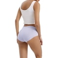 thumbnail image 4 of INNERSY No Show Underwear for Women Seamless Hipster Soft No Panty Line 3-Pack(S,Fresh Tones), 4 of 9