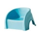 thumbnail image 3 of Taburete pequeño para niños, silla para niños con respaldo, cómodo y antideslizante para cambiar zapatos. Azul, 3 of 9