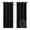 Black, variant on AIGIA 52 Inch Wide Room Darking Curtains for Bedroom Light Blocking Drapes Room Darkening Thermal Insulated Solid Grommet Panels 1 Panel