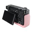 thumbnail image 5 of GadgetCom Camera Half Case Compatible with Alpha 6400 A6400 , Anti-Slip PU Leather Shell Protective Cover, 5 of 7