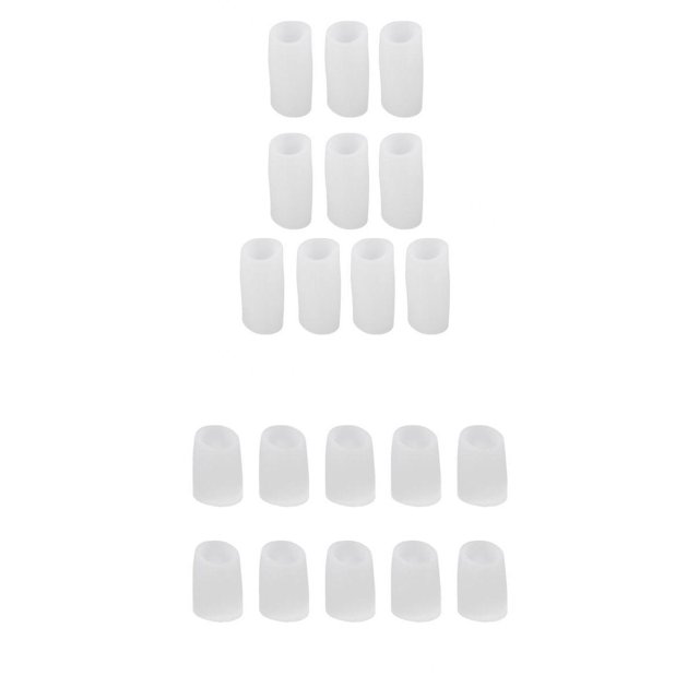 Protectores de Dedos de Gel de silicona Sunnimix Separadores Almohadilla de Cubierta para El Del pie