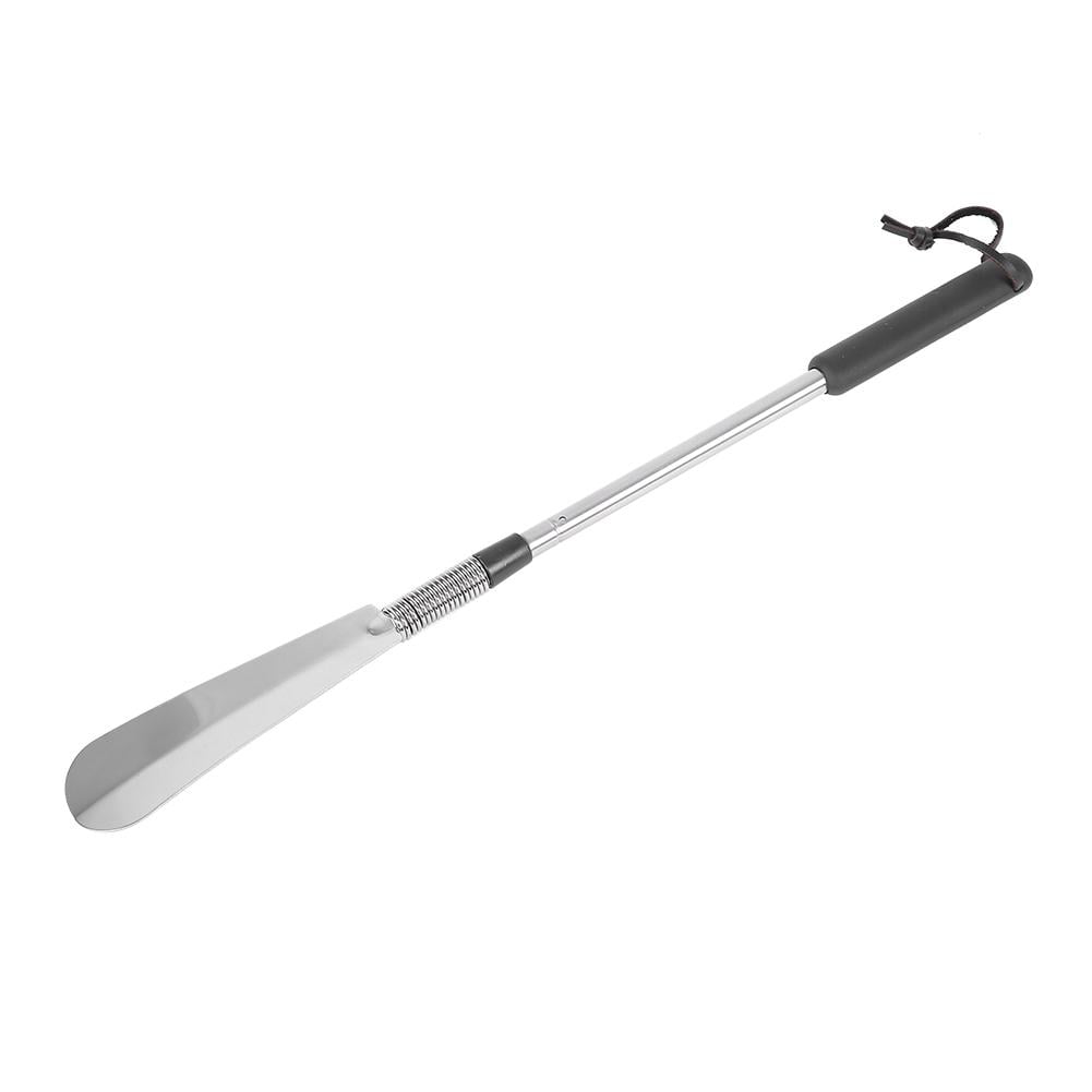 LYUMO Telescopic Spring Shoe Horn Shoe Accessory Stainless Steel Shoe Lifter for Elderly People