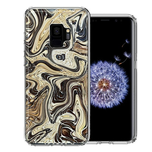 MUNDAZE For Samsung Galaxy S9 Snake Abstract Design Double Layer Phone Case Cover