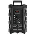 thumbnail image 4 of Norcent Portable Bluetooth TWS 8" Speaker System with Flashing LED Lights, 4 of 7