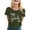#3-Army Green, variant on Bride & Bridesmaid Shirts, Team Bride T-Shirts for Women, Bride Squad Party Outfits L