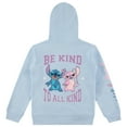 thumbnail image 2 of DISNEY Girls Lilo & Stitch Zip Up Hoodie - Little and Big Girls Sizes 4-16 Light Blue, 2 of 8