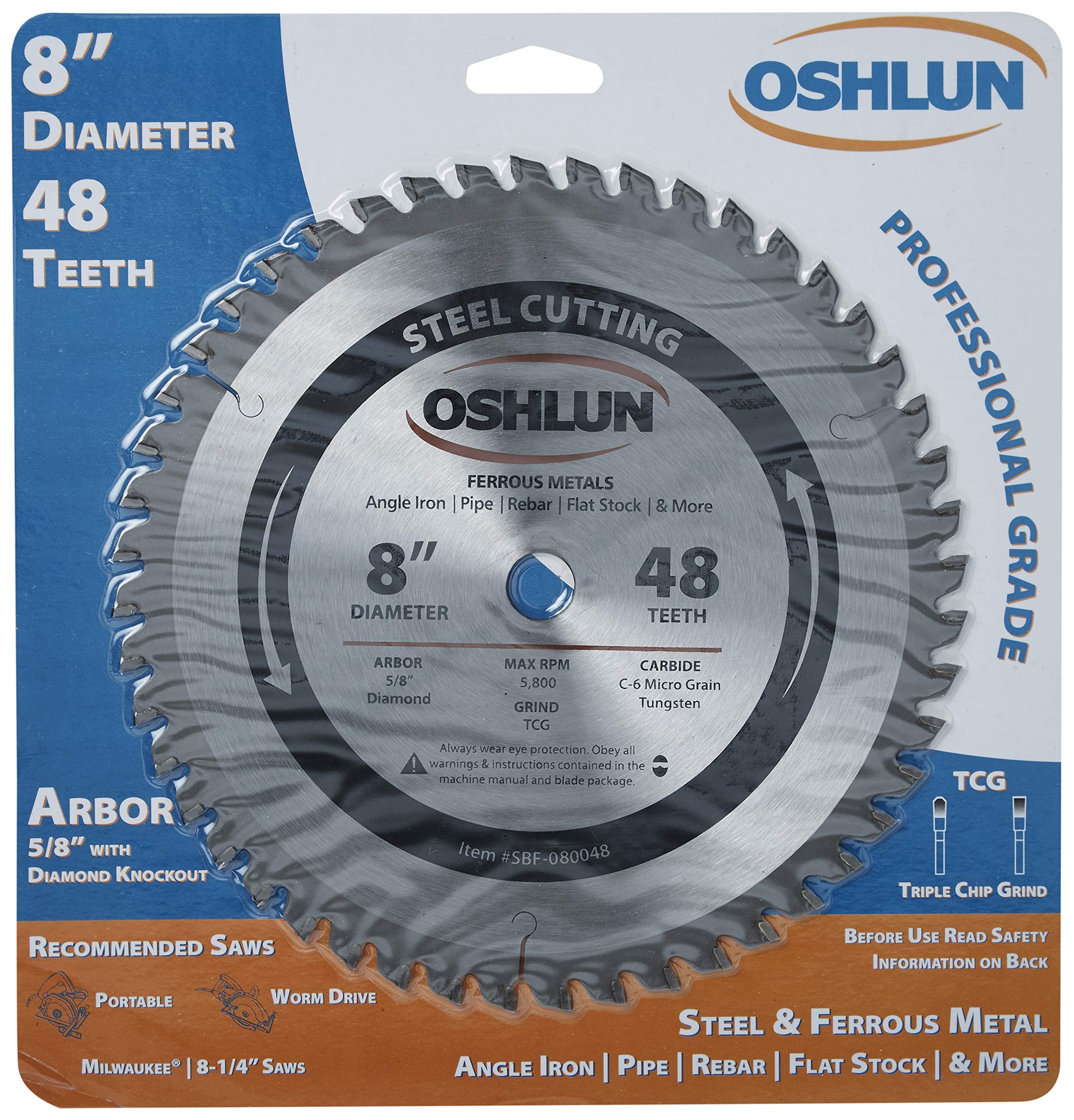 Oshlun Sbf-072536 7-1 4-inch 36 Tooth TCG Saw Blade for sale online