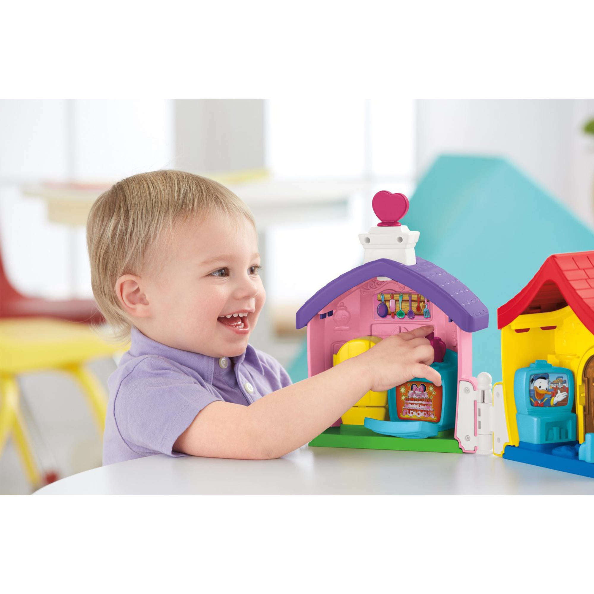 Fisher-Price Magic of Disney Mickey and Minnie's House Playset by Little People for sale online