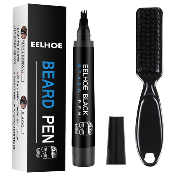 Herramientas Reparación Lápices Pelo para Hombres Herramienta Peinado Barba Masculina Larga Duración ()