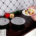 thumbnail image 3 of SSZMDLB under $5 3Pcs Steamer Rack, Stainless Steel Steamer Rack, Tri Leg Pot Stand, for Cooking Baking, Heat Resistant Trivet, Non Stick Surface, Durable Kitchen Tool, for Dumplings Buns Fish, 3 of 8