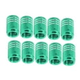 thumbnail image 4 of Tire Stem Valve , Cool Design 10 Pieces Wheel Valve Covers Universal  For SUVs Bikes Trucks Motorcycles Green, 4 of 8