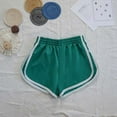 thumbnail image 2 of Dolphin Hem Shorts for Women Sport Booty Shorts Casual Summer Athletic Shorts Breathable Gym Workout Shorts Green,3XL, 2 of 5