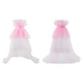 thumbnail image 3 of Women‘s Party Tulle Dress Strapless Off Shoulder Cocktail Wedding Ruffle Mesh Sheer Long Dress, 3 of 7
