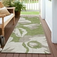 thumbnail image 6 of Addison Rugs Chantille Indoor/Outdoor Transitional Floral Olive Washable Runner Rug, 2'3" x 7'6", 6 of 6