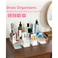 thumbnail image 5 of Asnews 13 Pcs Plastic Drawer Organizers Set, Makeup and Desk Drawer Organizer Trays, Vanity Organizer for Makeup, Jewelry, Bedroom, Bathroom, Office, 5 of 8