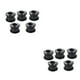 thumbnail image 1 of Soidarity Juego de tornillos y tuercas para vástago de bicicleta, 5 uds., tornillos para máquina de de aleación, accesorios de ciclismo para Placa simple,negro 2Conjunto, 1 of 6