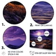 thumbnail image 3 of Designart "Hazy Nights In The Negev Desert Of Judaism I" Judaism Floater Framed Canvas Prints, 3 of 5