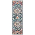 thumbnail image 2 of SAFAVIEH Crystal Debra Southwestern Runner Rug, Teal/Rose, 2'2" x 7', 2 of 8