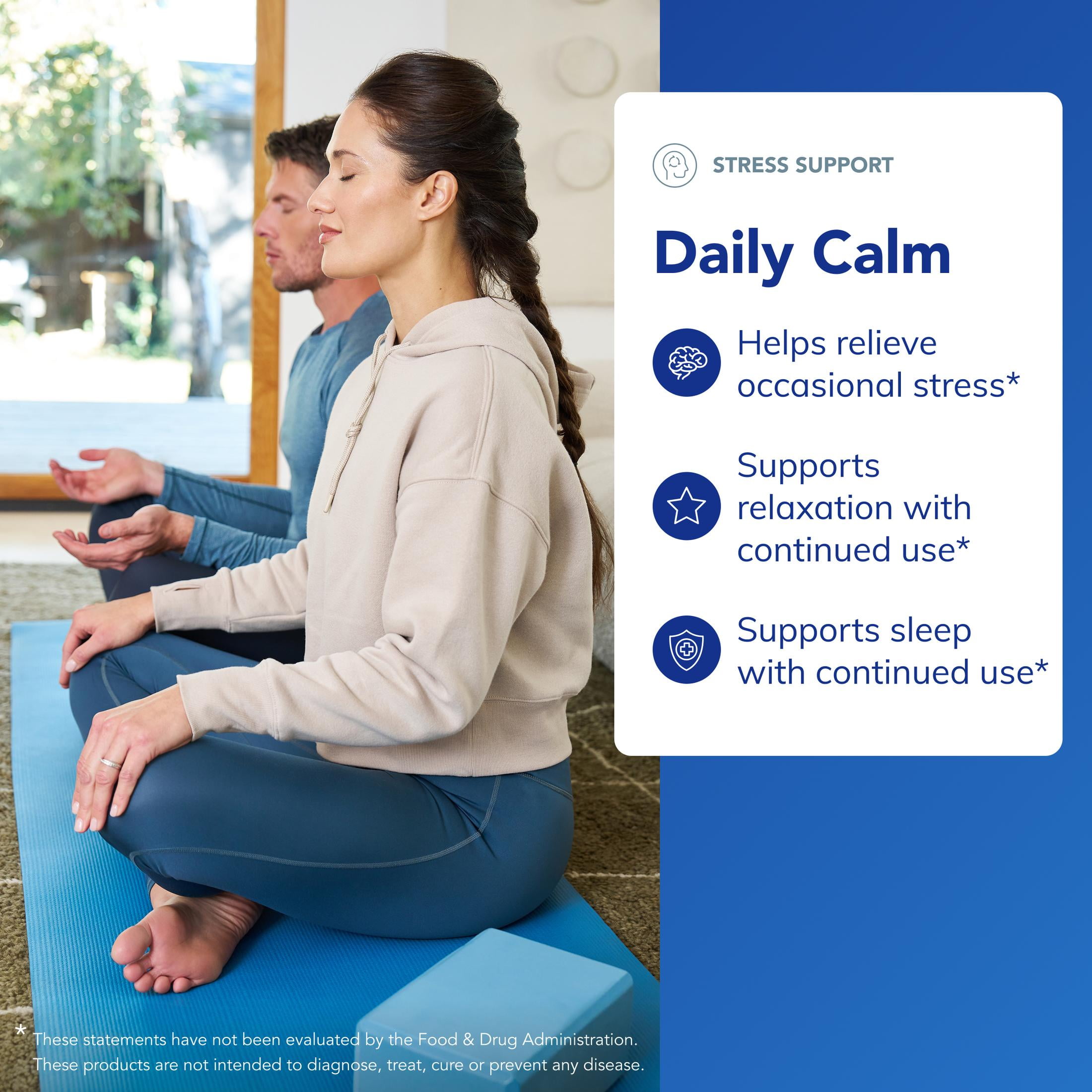 Pure Encapsulations Daily Calm - Vegan Stress & Sleep Support Supplement - Contains Ashwagandha, Saffron, GABA & L-Theanine - Non-GMO, Soy-Free & Gluten-Free - 60 Capsules