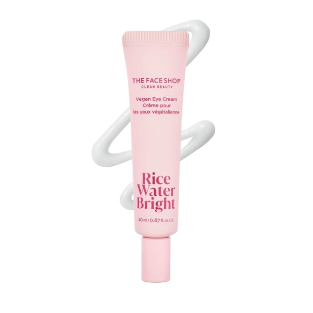 Crema para ojos The Face Shop Rice Water Bright Vegan Dark Circles