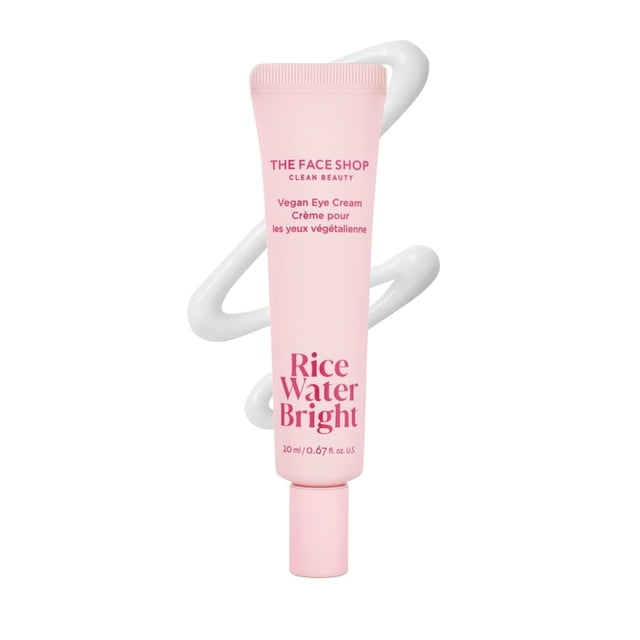 Crema para ojos The Face Shop Rice Water Bright Vegan Dark Circles