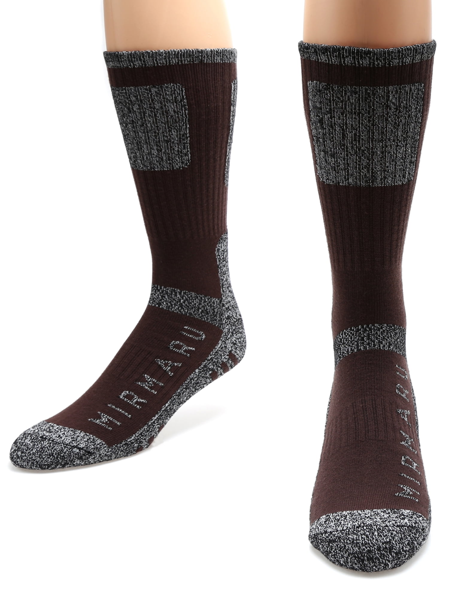 Multi Performance Moisture Wicking Outdoor Sports Hiking Crew Socks MIRMARU Men/’s 5 Pairs Hiking Socks