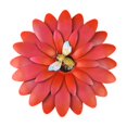 thumbnail image 2 of Giyblacko Wrought Plant Ornament Metal Flower Wall Decor Metal Flowers Outdoor Decor Flower Wall Sculptures Hanging For Indoor Home Kitchen Bathroom Bedroom Patio Living Room, 2 of 9