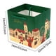 thumbnail image 2 of Bolsas de regalo navideñas de 10 piezas con asas - Bolsas de papel navideño rojas y verdes para detalles de fiesta, bolsas decoradas de 14x14x12cm, 2 of 2