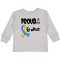thumbnail image 3 of Inktastic Proud of my Brother Down Syndrome Awareness Boys or Girls Long Sleeve Toddler T-Shirt, 3 of 5
