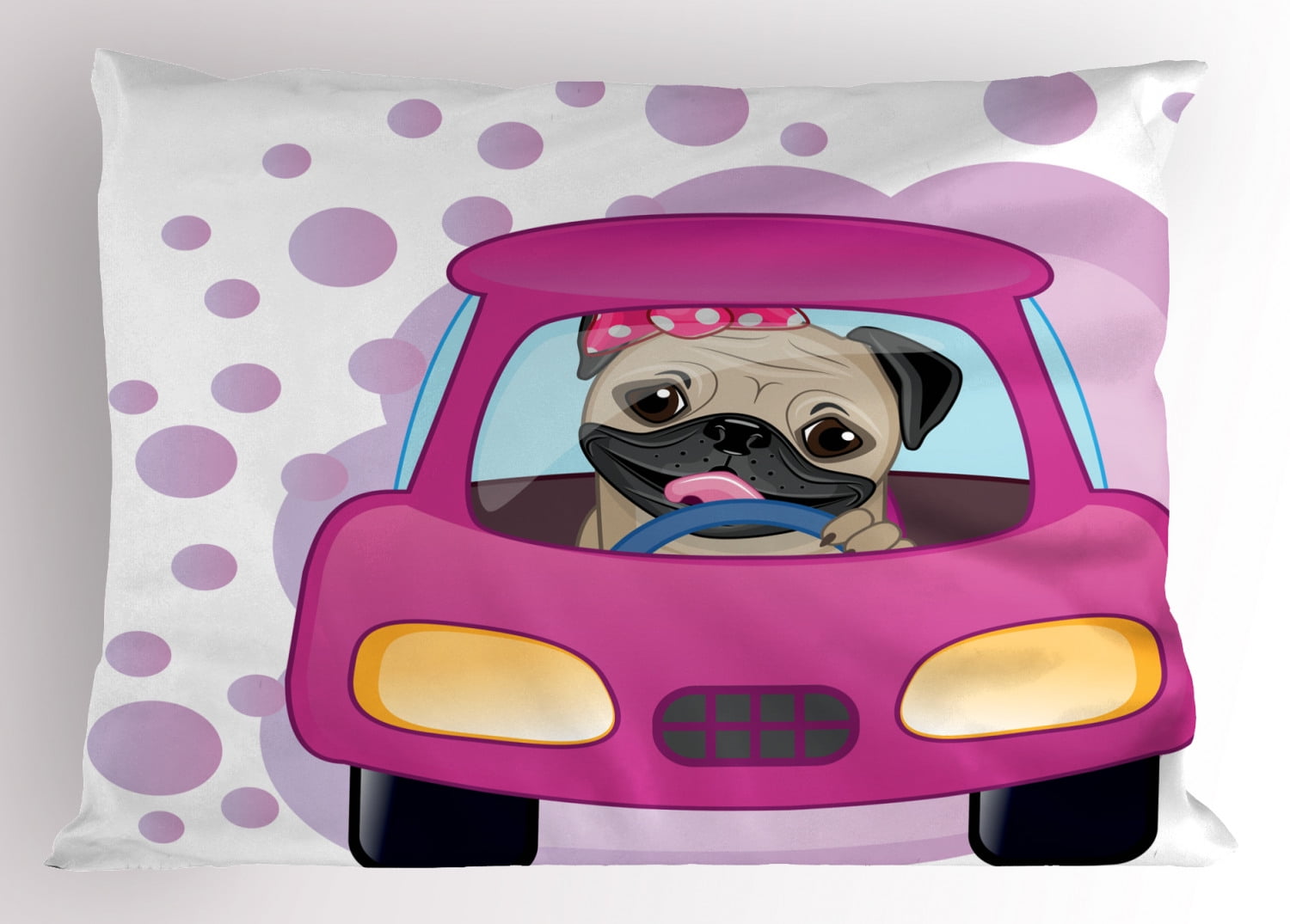 Dog Puppy Theme Standard Pillowcase Free Shipping