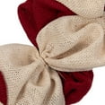 thumbnail image 6 of Northlight Americana Stars and Stripes Small Burlap Patriotic Wreath - 20" - Unlit, 6 of 8