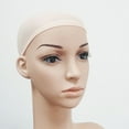 thumbnail image 3 of Visland 2 Pcs Unisexe Élastique Respirant Extensible Perruque Bonnet Doublure Cosplay Snood, 3 of 4