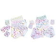thumbnail image 3 of Uccdo 3-12T Girls Cotton Underwear Briefs Floral Undies Panties for Toddlers Big Girls, 12 Pack, Random Color, 3 of 3