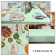 thumbnail image 2 of Minkissy 6Pcs Table Cloths For Parties Light Green 108X54In For Graduation Ceremonies, 2 of 7