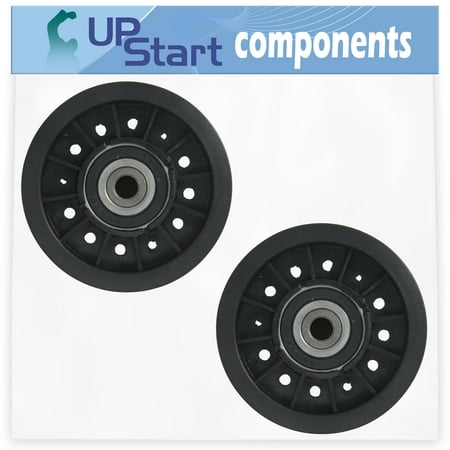 

2-Pack 532179114 Idler Pulley Replacement for Husqvarna LTH 1342 (LTHK 1342 B) (954568519) (2002-02) Ride Mower - Compatible with 179114 Pulley