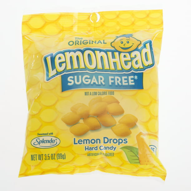 Ferrara Pan Lemonhead Sugar-Free Original Lemon Drop Hard Candy, 3.5 Oz ...