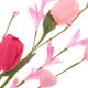 thumbnail image 3 of FELTECHELECTR 4Ud Flores Artificiales Decorativas Rosas Con Picking De Corazones Para San Valentín, 3 of 6