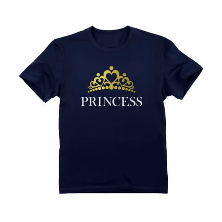 

Tstars Girls Birthday Gift for Girl Shirt Princess Crown Tshirt Gift for Daughter Little Girl Graphic Print Tee B Day Birthday Party Gift Toddler Infant Kids T Shirt