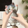 thumbnail image 4 of ufehgfjh Catss Hands Up Catss Kneading Stress Relieving Toy Girl Plush Toy Simulation Catss Kneading Holiday Deals, 4 of 6