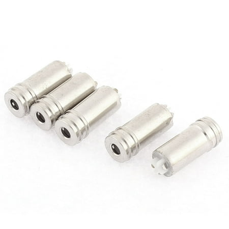 - 5pcs 2.5mm 4 Pole Female Stereo Audio Jack Socket Soldering Connector